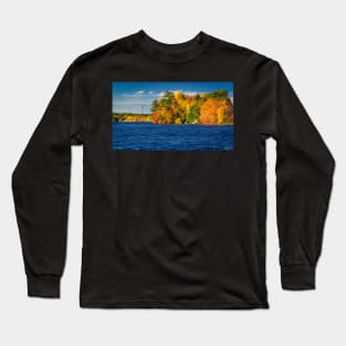 Autumn Colors in Kearney Lake Long Sleeve T-Shirt